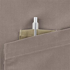 右脇ポケット内側にペン差し