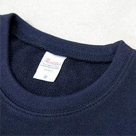 衿ぐりは2本針ステッチで丈夫