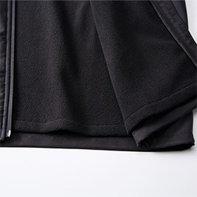 7069-01　軽くて暖かなフリース裏地