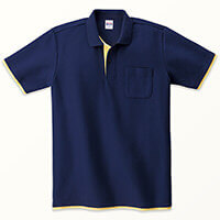 00195　ネイビー×イエロー