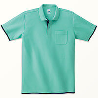 00195　ミントグリーン×ネイビー