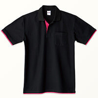 00195　ブラック×ホットピンク