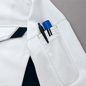 左袖ペン差しポケット