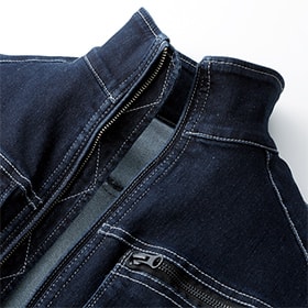 スタンド衿（立ち衿）