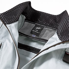 襟裏吸汗メッシュ